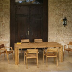Outside table and chairs