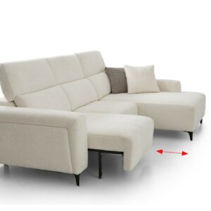 Sliding sofa Noa chaise