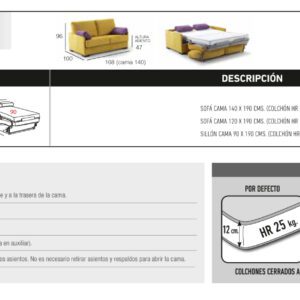 Sofa bed Petit